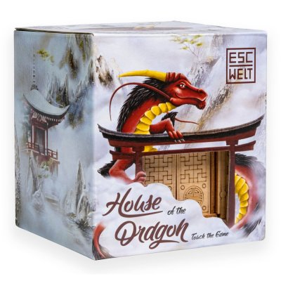 EscapeWelt Puzzle di legno Casa del Drago