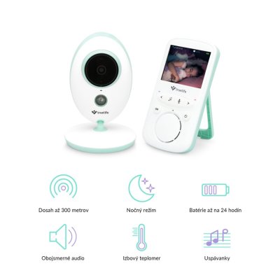 TRUELIFE Digitale Video-Babyphone NannyCam V24 PRO
