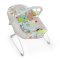 BRIGHT STARTS Chaise longue vibrante avec mélodie Happy Safari 0 m+, jusqu'à 9 kg, 2019