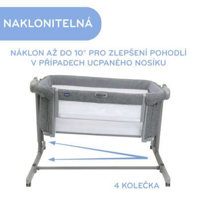 CHICCO Next2Me Magic Evo Wieg - Woestijn Taupe