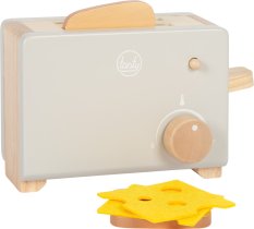small foot Holz-Toaster Tasty grau