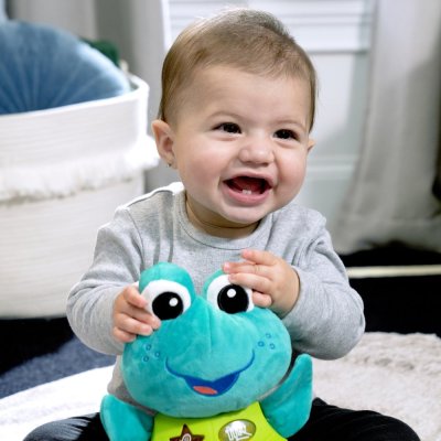 BABY EINSTEIN Neptune's Cuddly Composer™ Musical Interactive Turtle Toy 6m+