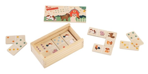 2Kids Toys Domino Bauernhof