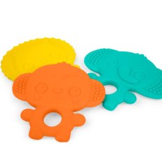 BRIGHT STARTS Mordedor Gummy Buddies™ 3pcs 3m+