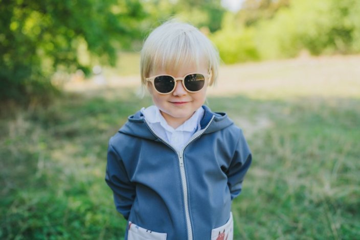 Otroška sončna očala Monkey Mum® - Pasji pogled - več barv
