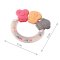 BABYONO Rattle with Teether 3m+ Shapes