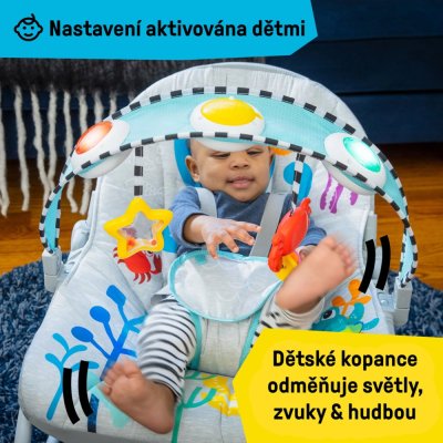 BABY EINSTEIN Musik-Vibrationswippe Kick to It Opus bis 18kg