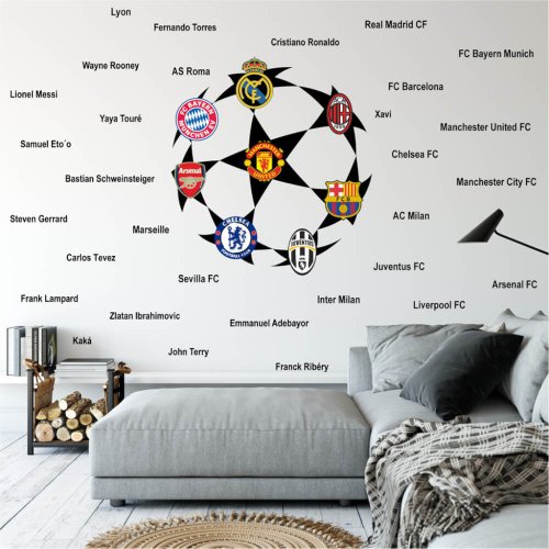 Sticker mural - Monde du football