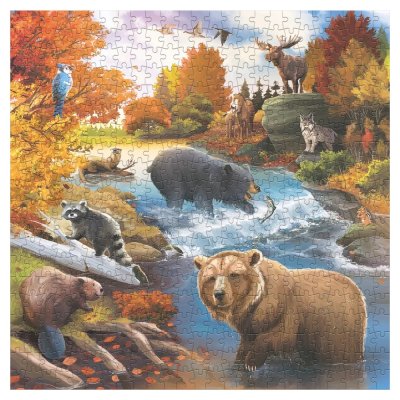 Magellan Puzzle Rodzinne Dzika zwierzyna Północy 500 elementów