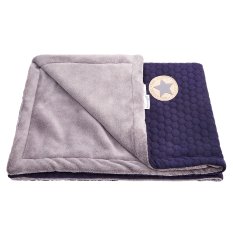 Doppeldecke BUBLINKY MAZLÍK Outlast® - Dunkelblau/Grau