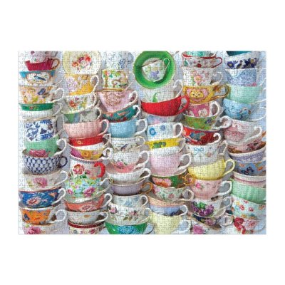 Puzzle Galison Tasses à thé 1000 pièces