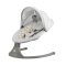 KINDERKRAFT Lehátko houpací s melodií 2v1 Lumi, do 9 kg, Premium Light Grey