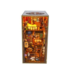 2Kids Toys 3D Puzle Sujetalibros miniatura de casa La casa de la hechicera Mira
