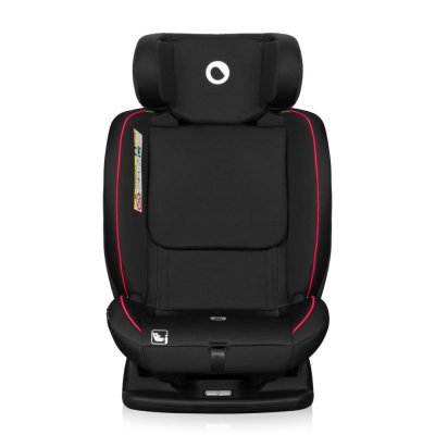 LIONELO Car Seat Aart i-Size (40-150 cm) Black Carbon Red