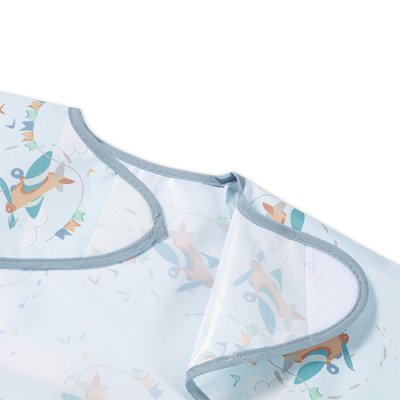BABYONO Long Sleeve Bib Plane 74x36 cm, 6m-2y