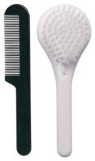 LUMA Children's comb and brush Snow white