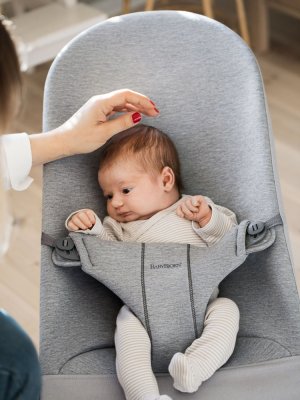 BABYBJÖRN Transat Bliss, Jersey 3D Gris Clair