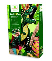 Stick & Fun - malá mozaika - dinosauři