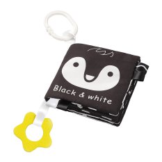 BABYONO Speelboekje Zwart/Wit
