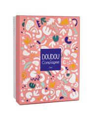 Doudou Zestaw prezentowy - dinozaur z kocykiem 25 cm