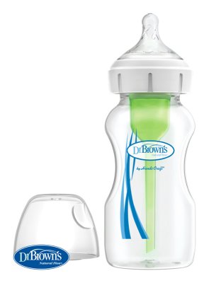 DR.BROWN'S Anti-Kolik-Flasche Options+ Weithals 270 ml Kunststoff