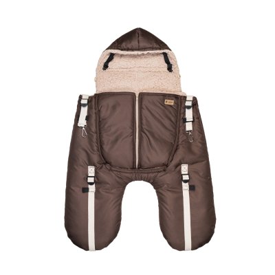 Monkey Mum® Bolsillo calefactor de tela susurrante con cordero para capazo o silla de paseo Carrie - Méďa