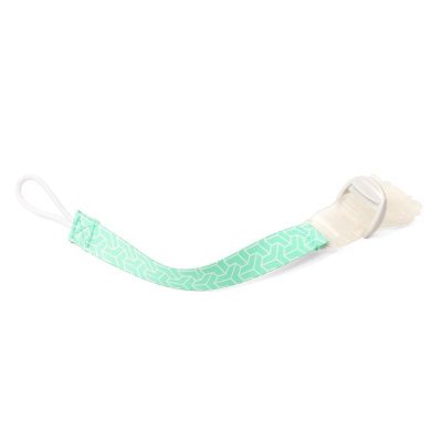 BABYONO Schnullerclip grün 0m+