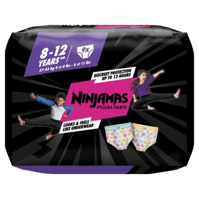 NINJAMAS Pyjamahose Herzen, 9 Stück, 8 Jahre, 27kg-43kg