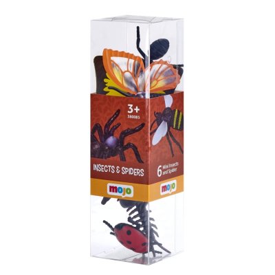 Mojo Mini mundo Insetos e aranhas conjunto de 6 peças - conjuntos variados