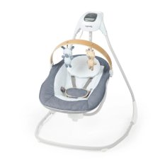 INGENUITY Baloiço com movimento e música Chambray 0m+, até 9 kg