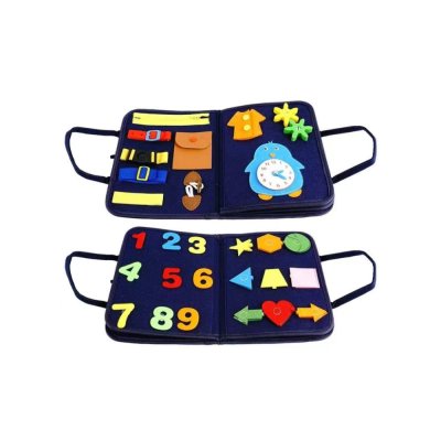 2Kids Toys Senzorična busy knjiga Vodni / Dino svet