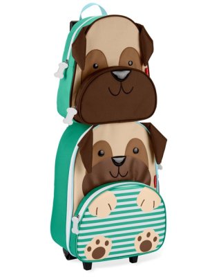 SKIP HOP Zoo Resväska Mops 3+