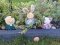 Doudou Mouchoir Lapin Bleu 3en1