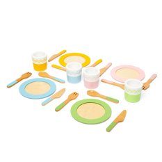 Bigjigs Toys Set da portata in legno