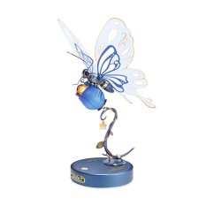 Puzzle 3D mécanique RoboTime Papillon bleu