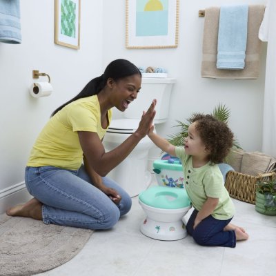 BRIGHT STARTS Kindertoilette mit Sound Stitch My Size Potty™ 18m+, bis 23kg