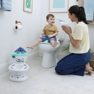 BRIGHT STARTS Kindertoilette mit Sound Stitch My Size Potty™ 18m+, bis 23kg