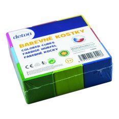 Detoa Barevné kostky 9 ks
