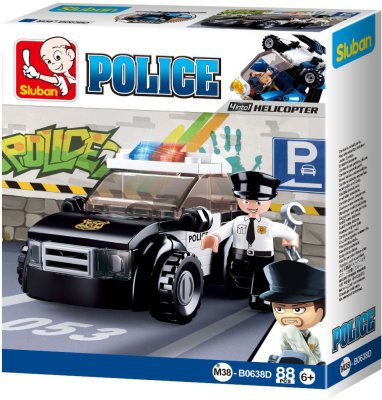Sluban Police M38-B0639 Patrouille avec chien