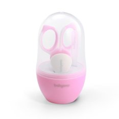 BABYONO Set de manucure pour enfants rose