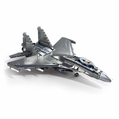 Sluban Model Bricks M38-B1273 J-16 Jachtvliegtuig 1:44