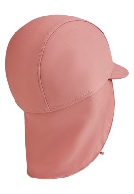 STERNTALER Czapka do wody z osłoną na szyję, wiązana, z filtrem UV 50+, różowa dziewczynka, 49 cm-12-18
