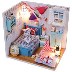 2Kids Toys miniatura da casa de bonecas Quarto de Brandon