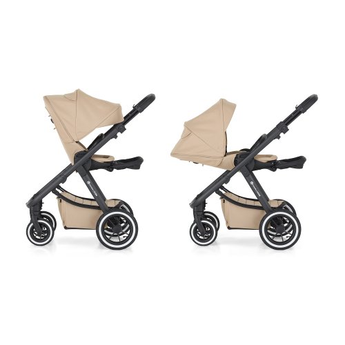 PETITE&MARS Passeggino combinato ICON 2in1 Moka Beige XXL AIR