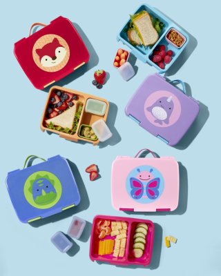 SKIP HOP Zoo Bento lunch box Fox 3yrs+