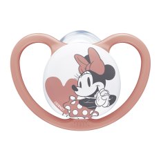 NUK Schnuller Space Disney Mickey in einer Box, rot 6-18m