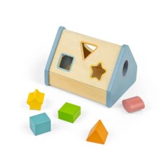 Bigjigs Toys Formen Sortierhaus