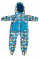 Monkey Mum® Softshell overall met membraan - Speelse bouwplaats - maat 98/104, 110/116