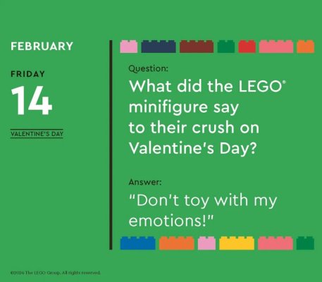 Chronicle Books LEGO® Spaßkalender 2025