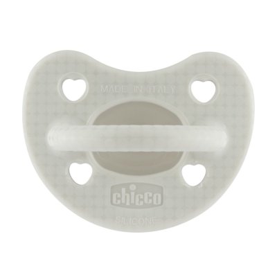 CHICCO Schnuller Physio Luxe 2-6m grau, 1St